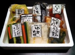 無添加漬物8種 日本百選限定詰合せ／菜香や